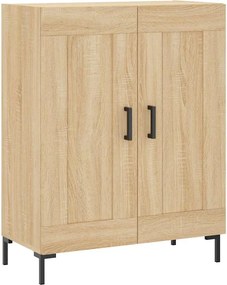 vidaXL Ντουλάπι Sonoma δρυς 69,5 x 34 x 180 εκ. από Επεξεργασμένο Ξύλο