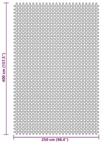Χαλί Σκηνής Μπλε 4x2,5 μ.