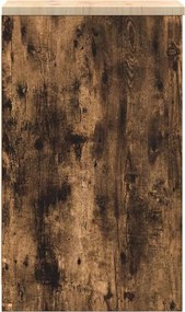 vidaXL ντουλάπι αποθήκευσης γκαράζ 30x51x85 εκ μασίφ ξύλο πεύκο