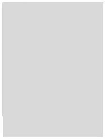 Κομοδίνα 2 τεμ. Λευκά 40 x 30 x 40 εκ. από Μοριοσανίδα - Λευκό
