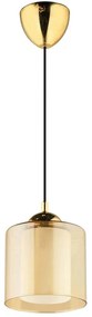 Φωτιστικό Οροφής 433NUV1151 Φ12x70cm 1xE27 40W Honey-Gold Opviq