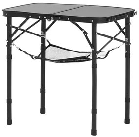 VEVOR 60cm Folding Portable Camping Table Aluminum Picnic Table Indoor Outdoor