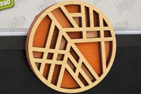 Σετ των 2 Intra απο ξύλο plywood 3mm-4mm πάχος – Ξύλινο κάλυμμα κάμερας web | Διακόσμηση οθόνης Δίασταση 20x20 cm INTRAFABR-118746169