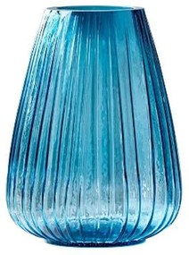 Βάζο Kusintha 25348 22cm Blue Bitz Glass