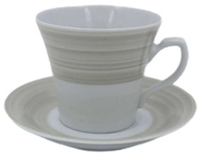 Φλυτζάνι Τσαγιού Pinelies 24.471.16 250ml Beige Cryspo Trio Πορσελάνη