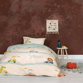 Παπλωματοθήκη Παιδική Go! (Σετ 2τμχ) Multi Nima Single 160x240cm 100% Cotton
