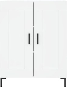 vidaXL Ντουλάπι Λευκό 69,5 x 34 x 90 εκ. από Επεξεργασμένο Ξύλο