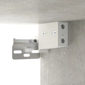 Ντουλάπια Τοίχου 2 τεμ. Γκρι Σκυρ. 102x30x32 εκ. Επεξ. Ξύλο 3115903