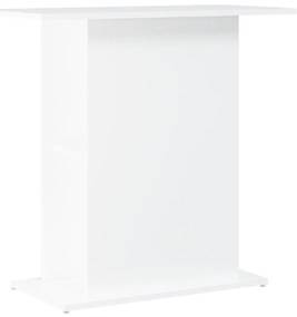 vidaXL Βάση Ενυδρείου Λευκή 75x36x72,5 εκ. από Επεξεργασμένο Ξύλο