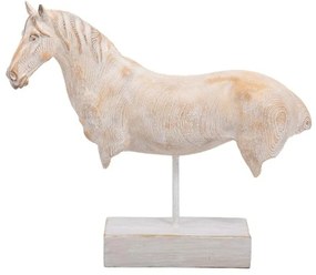 Διακοσμητικό Αντικείμενο Horse 276-223-007 35x10x30cm Multi Polyresin