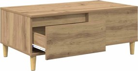 VidaXL Τραπεζάκι σαλονιού Artisan Oak 90 x 50 x 35 cm