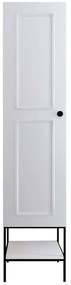 Ντουλάπα Μονόφυλλη Martin 801CMY3434 42x50x200cm White Μονόφυλλη