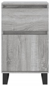 vidaXL Συρταριέρα Γκρι Sonoma 40 x 35 x 70 εκ. από Επεξεργασμένο Ξύλο