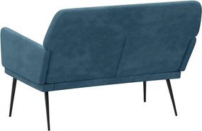 vidaXL Πάγκος Μπλε 108x79x79 εκ. Βελούδινος