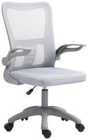 Καρέκλα γραφείου εργασίας Annalise mesh γκρι 57x53x100εκ 57x53x100 εκ.