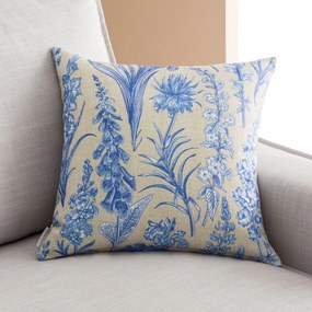 Μαξιλαροθήκη Διακοσμητική Melony 396 Beige-Blue Gofis Home 43X43 Cotton-Polyester