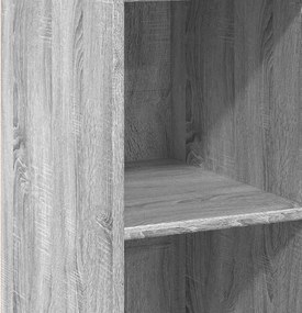 vidaXL Ντουλάπι Γκρι Sonoma 40x41x124 εκ. από Επεξεργασμένο Ξύλο