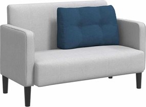 vidaXL Μαξιλάρι Πλάτης Μπλε 80 x 24 x 50 εκ ύφασμα