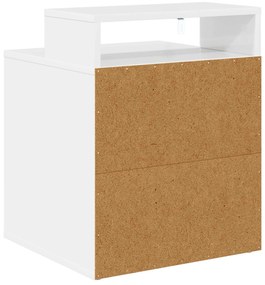 vidaXL Σπίτι Γάτας Λαμπερό Λευκό 42,5 x 40 x 53,5 εκ