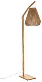 Φωτιστικό δαπέδου Sean Ε27 60W μπαμπού μπεζ 52x30x158εκ 52x30x158 εκ.