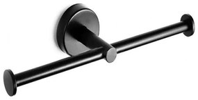 Χαρτοθήκη Διπλή Uno 1422 55 24x5,5x7,5cm Black Karag Stainless Steel