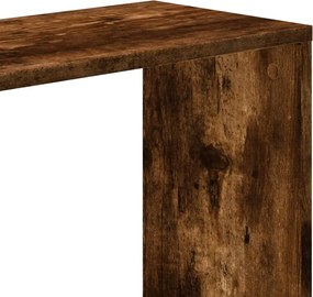 vidaXL Βιβλιοθήκη 5 Επιπέδων Καπνιστή Δρυς 45x23,5x162,5εκ. Επεξ. Ξύλο