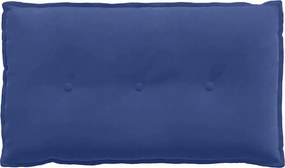 vidaXL Μαξιλάρι Πλάτης Μπλε Αστυνομίας 80 x 50 x 19 cm