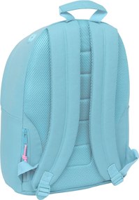 Σχολική Τσάντα Benetton benetton basics Celeste 31 x 41 x 16 cm
