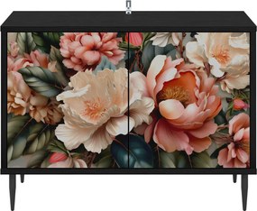 vidaXL Ντουλάπι TV BORNE 69 x 33 x 50,5 εκ. Μαύρη Δρυς