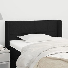 vidaXL Κεφαλάρι με Πτερύγια Μαύρο 83x16x78/88 εκ. Υφασμάτινο
