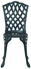 vidaXL Καρέκλα Κήπου 2 pcs Πράσινο 55 x 56.5 x 91εκ Αλουμίνιο
