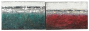 Καμβάς DKD Home Decor Τζίντζερ Καμβάς 120 x 3,5 x 80 cm