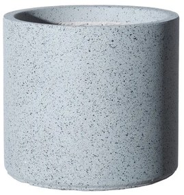 Supergreens Γλάστρα Πήλινη Γκρι "Cement" L 37x37x32 εκ.