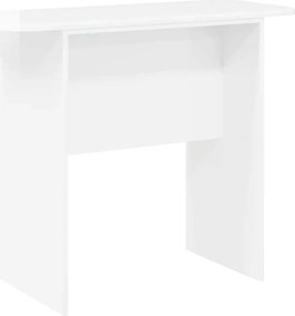 vidaXL Τραπέζι κονσόλας Υψηλής γυαλάδας λευκό 93 x 40 x 75 εκ