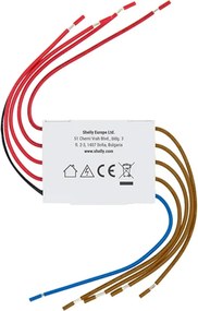 Αποζεύκτης Shelly Αποζεύκτης 4 καναλιών 230V