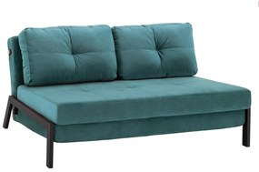 Καναπές - Κρεβάτι Constance 2½θέσιος Βελούδο Μέντα 151x92x66Υ εκ. 151x92x66 εκ.