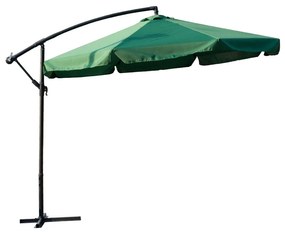 Ομπρέλα Κήπου Κυπαρισσί Μέταλλο/180D Polyester 3x3m - 14660005