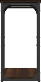 vidaXL Βοηθητικό Τραπέζι Καφέ Δρυς 40 x 30 x 60 εκ. Επεξεργασμένο Ξύλο