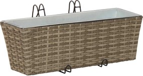 vidaXL Ραφήνα Μέταλλο