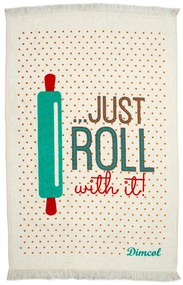 Πετσέτα Κουζίνας Dimcol Roll Ecru 06