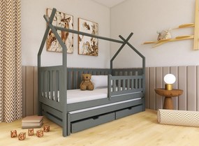 TYTUS 90x180 graphite teepee bunk bed Lano Furniture