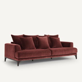 Καναπές με βελουτέ ταπετσαρία, Armento