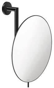 Καθρέπτης Μεγεθυντικός Επιτοίχιος Ø25 εκ. Μεγέθυνση *5 Black Mat Sanco Mirrors MR-764-M116