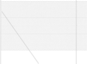 vidaXL Φράχτης Εξαγώνου Γκρι 1,5 x 100 μ PVC