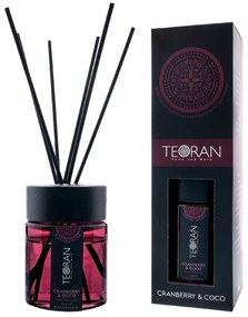 Αρωματικό xώρου με Στικς Cranberry Coco 150ml της Teoran