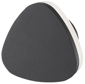 Απλίκα Φωτιστικό Τοίχου LED 10W IP65 Σκούρο Γκρι E195 Zambelis-E195-Ανθρακί E195