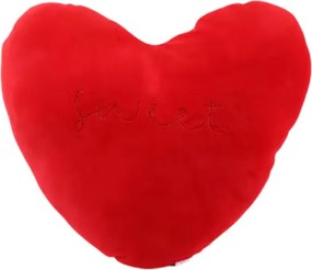 Μαξιλάρι καρέκλας Καρδιά - 40cm - 720194 - Red