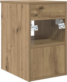 vidaXL Ντουλάπι Μπάνιου Ενδιάμεσο Artisan Δρυς 30 x 41 x 50 εκ.
