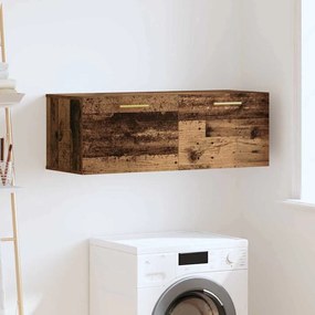 Ντουλάπα Τοίχου Επιτοίχιο Παλαιό ξύλο 100 x 36.5 x 35 cm