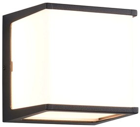 Φωτιστικό Τοίχου - Απλίκα Calera R27446132 11x11cm Led 800lm 8W 3000K Black RL Lighting